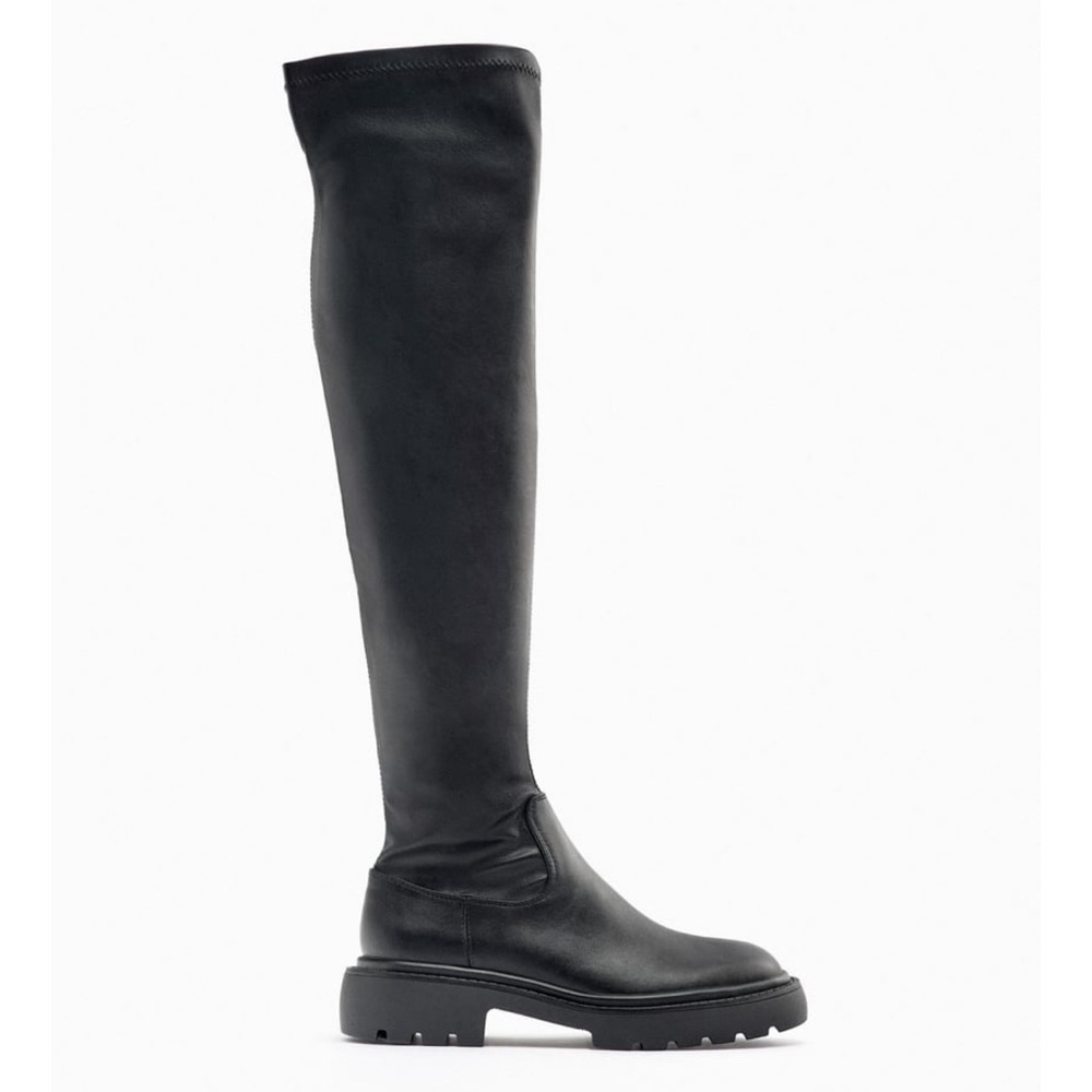 NWOT Zara over the knee boots